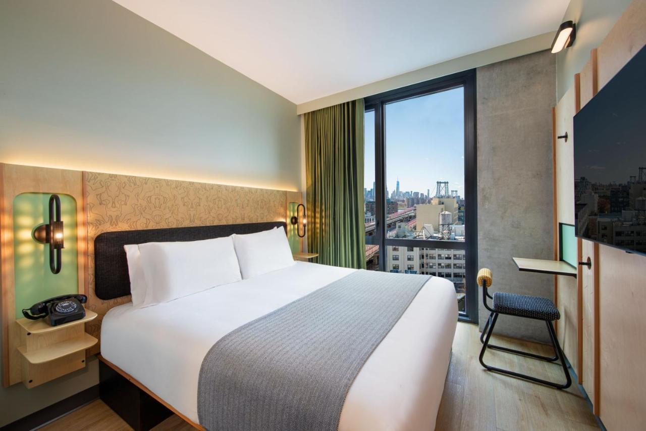 Отель Moxy Brooklyn Williamsburg Нью-Йорк Экстерьер фото
